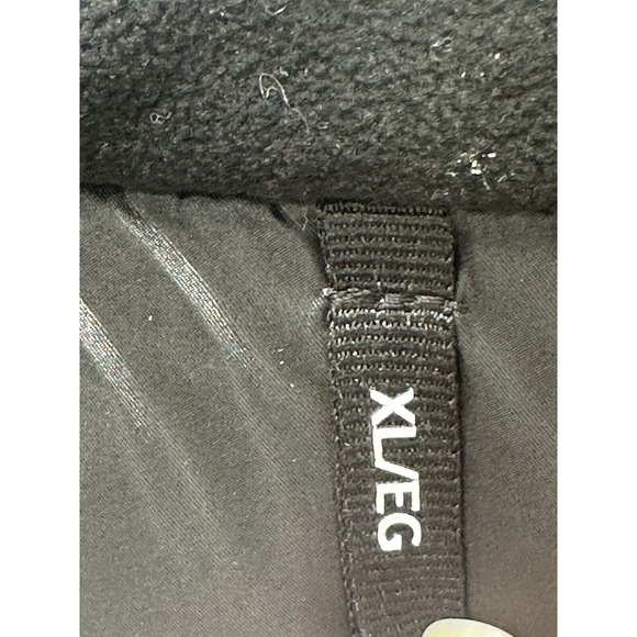 ANDREW MARC White/Black Quilt Lined Insulated Zip/Snap Faux Fur Hood JACKET XL - Picture 13 of 16